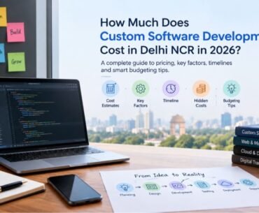 Custom software development cost in Delhi NCR in 2026